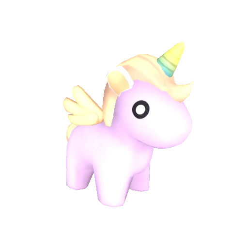 Magical kitten with crown in pastel wonderland